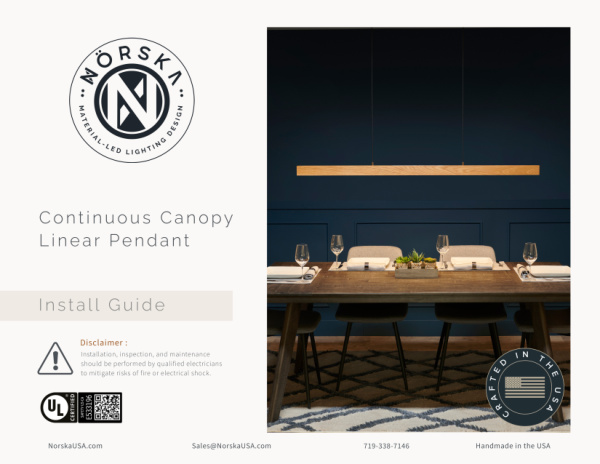 Continuous Canopy installation guide cover