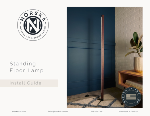 Stå Floor Lamp installation guide cover