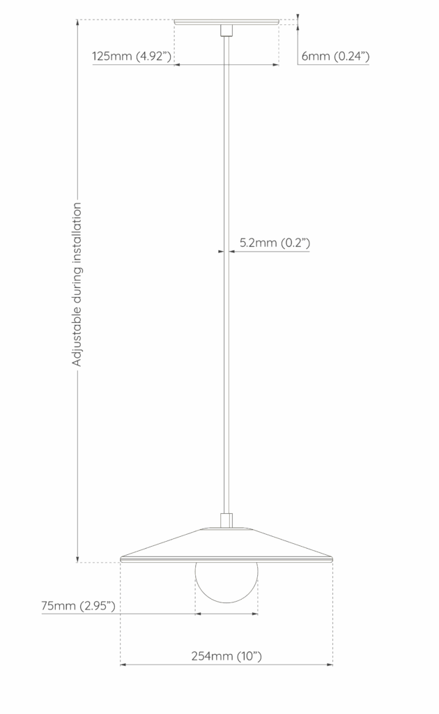 Klot Dimensional Drawing